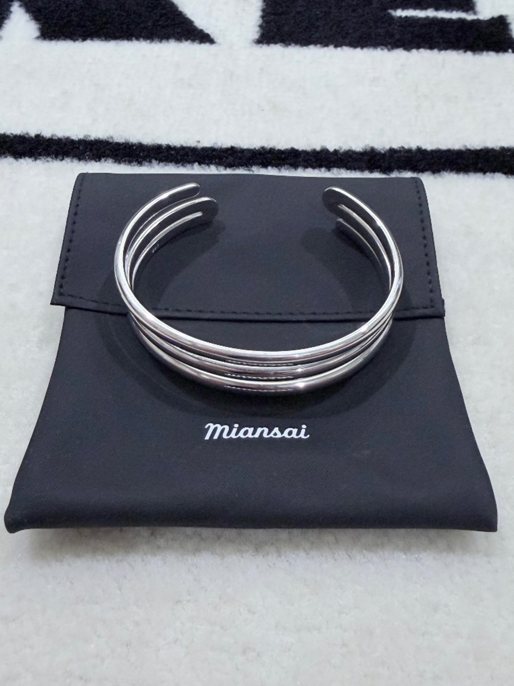 Expo Cuff Sterling Silver 925 Bracelet